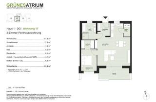 Penthouse kaufen in Rimbacherstraße 10, 97332 Volkach, Große 2-Zimmer-Penthousewohnung in Mehrfamilienwohnanlage