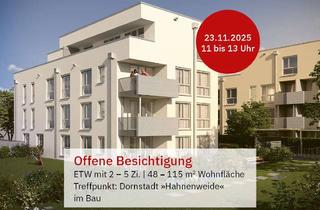 Wohnung kaufen in Hahnenweide, 89160 Dornstadt, Großzügige Eigentumswohnung in familienfreundlichem Neubaugebiet