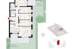 Wohnung kaufen in Hahnenweide, 89160 Dornstadt, Großzügige Eigentumswohnung in familienfreundlichem Neubaugebiet