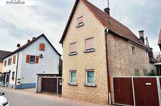 Einfamilienhaus kaufen in 76756 Bellheim, Sanierungsbedürftiges Einfamilienhaus mit Erweiterungspotenzial und großem Grundstück