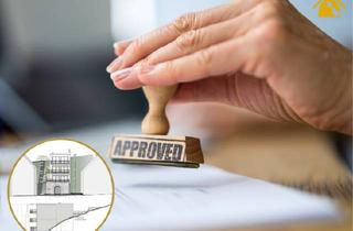 Grundstück zu kaufen in 71522 Backnang, Baugrundstück - gepl. Teilabbruch des Gebäudes / Lager - Aufstockung 3 Stockwerke für 2 Wohnungen