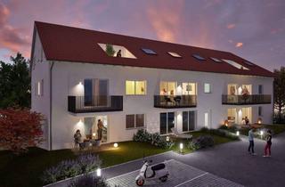 Wohnung kaufen in Brandenburgerstr., 73479 Ellwangen, 2-Zimmerwohnung mit Gartenanteil Nr. 02, KfW 40 QNG zinsgünstige Darlehen und Steuervorteile.