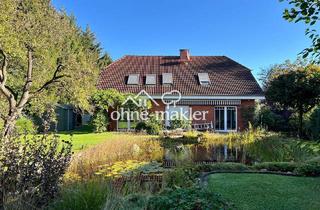 Einfamilienhaus kaufen in 24568 Nützen, Exklusives Architektenhaus mit traumhaftem Garten in bester Lage Nützen - Metropolregion Hamburg