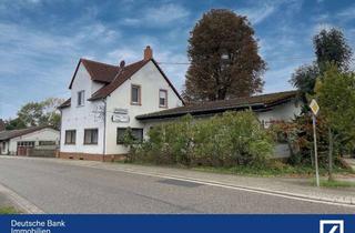 Haus kaufen in 67580 Hamm am Rhein, Vielseitiges Anwesen mit Haus, Gaststätte, Wohnung und Bungalow