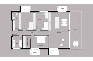 Wohnung kaufen in 78351 Bodman-Ludwigshafen, GROSSZÜGIG WOHNEN - LUXUS TRIFFT AUSSICHT