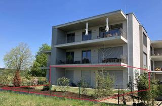 Wohnung mieten in 88454 Hochdorf, Hochwertige 3,5 Zimmer-Wohnung mit Terrasse und Garten - provisionsfrei!
