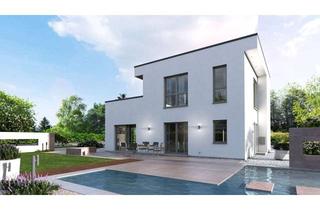 Villa kaufen in 65599 Dornburg, Exklusive OKAL-Flachdachvilla - Malervorbereitet inkl. Erbbaugrundstück