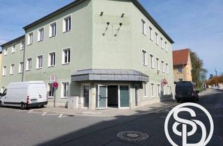 Gewerbeimmobilie kaufen in 95111 Rehau, Gewerbeobjekt im Zentrum der Stadt Rehau - Gewerbefläche ca. 717 m² - Grundstück 743 m² - vielseitige Nutzungsmöglichkeiten - 1. & 2. OG im Rohbauzustand mit viel Entwicklungspotenzial