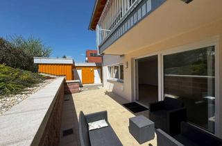Wohnung mieten in Tannenweg 14, 75394 Oberreichenbach, Teilmöblierte Wohnung mit Terrasse, Einbauküche/Essen/Wohnen, Schlafzimmer, Diele, Bad