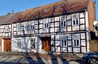 Haus kaufen in 39619 Arendsee, Historisches Fachwerkhaus mit Ausbaupotenzial und großzügigem Grundstück