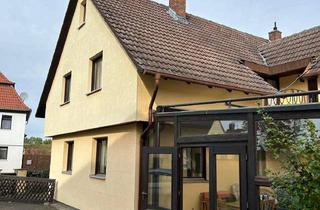 Einfamilienhaus kaufen in Hauptstraße. 10, 91350 Gremsdorf, Einfamilienhaus von Privat, mit Wintergarten und Scheune auf großem Grundstück (Bebauung möglich)