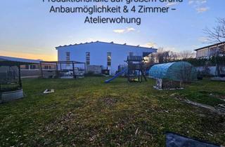 Gewerbeimmobilie kaufen in 73614 Schorndorf, PAKETPREIS VB.!! Multifunktionshalle auf 1893 m² gr. Grund & 4 Zimmer-Atelier Wohnung!