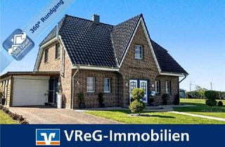 Haus kaufen in 25572 Landscheide, Alleinlage! - Neuwertiges Friesenhaus in KfW 55-Standard auf dem Lande