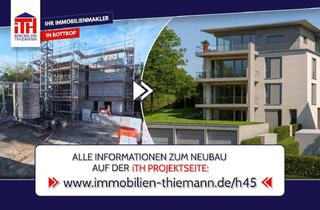 Wohnung kaufen in 46242 Fuhlenbrock, iTH: Luxus trifft Lage: Neubau EG-ETW inkl. Garten zum Erstbezug – Willkommen im Fuhlenbrock!