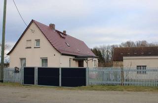 Einfamilienhaus kaufen in 04880 Trossin, Einfamilienhaus mit Ausbaupotenzial im DG, Scheune, NG und weitläufiges Grundstück am Rand der Düben