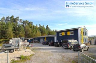 Gewerbeimmobilie kaufen in 91233 Neunkirchen, Großzügiges Betriebsanwesen mit Bürogebäude, Lagerhallen und Gewerbegrundstrück