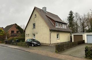 Haus kaufen in Eckermannstr. 25, 29525 Uelzen, Kapitalanlage ! Vermietetes Zweifamilienhaus mit Balkon, Vollkeller und Garage mitten in Uelzen !