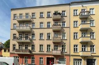 Wohnung kaufen in Matternstraße 16, 10249 Berlin, Charmante Balkonwohnung im ruhigen Gartenhaus - Fernwärme - in beliebter Friedrichshain Lage