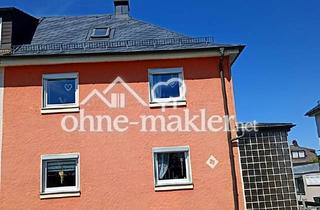 Doppelhaushälfte kaufen in Gartenstraße 28, 95119 Naila, Haus direkt in Naila, Holz-/Gas-Hybrid Heizung, provisionsfrei
