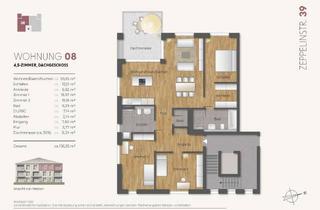 Wohnung kaufen in Zeppelinstraße 39, 68809 Neulußheim, 4 - Zi. Neubau Dachgeschosswohnung (Whg. 08)