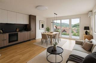 Penthouse mieten in Karlstraße 35, 73312 Geislingen, Exklusives Penthouse mit 2 Terrassen, Aufzug & Fernblick – Neubau (KfW 55) in Geislingen