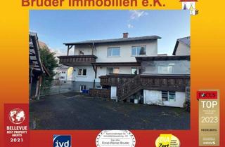 Haus kaufen in 69168 Wiesloch, Wiesloch-Schatthausen: Ein-/Zwei-FH, 2 Garagen, Scheune, 1.022m² Grund, FREI, keine K-Prov.