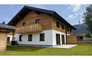 Doppelhaushälfte kaufen in 82441 Ohlstadt, energieeffiziente Neubau-Doppelhaushälfte mit bezauberndem Garten und Garage in Ohlstadt bei Murnau