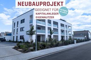 Wohnung kaufen in 94447 Plattling, Ab sofort beziehbar! Moderne 3-Zimmer Erdgeschosswohnung (inkl. EBK) mit Terrasse und Garten!