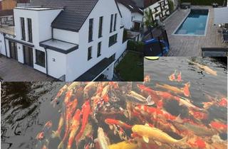 Villa kaufen in 63829 Krombach, Luxusvilla in Krombach – Sauna, Fitness, Pool & Koi-Teich inklusive!