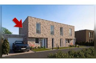 Doppelhaushälfte kaufen in 46414 Rhede, Klimafreundlicher Neubau zu mietähnlichen Konditionen - energieeffiziente Doppelhaushälfte in Rhede