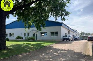 Gewerbeimmobilie kaufen in 04936 Schlieben, Schöne Lagerhalle/ Industriehalle mit Freifläche zu Verkaufen!