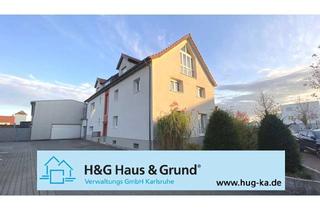 Anlageobjekt in 76467 Bietigheim, Immobilienensemble! Wohn-und Geschäftshaus mit Lagerhalle und 6 Stellplätzen in Bietigheim