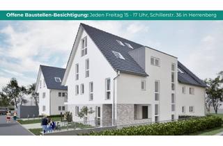 Wohnung kaufen in Schillerstraße 36, 71083 Herrenberg, Moderne 2-Zimmer Erdgeschosswohnung mit Süd-Terrasse & kleinem Garten – Helle Räume & zentrale Lage