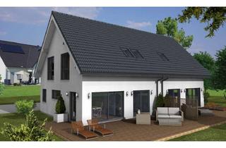 Doppelhaushälfte kaufen in 86559 Adelzhausen, Null-Energie-Kosten-Doppelhaushälfte inklusive Grundstück belagsfertig