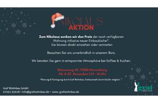 Wohnung kaufen in Schliffkopfstraße, 71083 Herrenberg, Barrierefreie Neubau-2-Zi.-Whg. mit Ost-Terrasse – Helles Wohnen, inkl. EBK & Garten