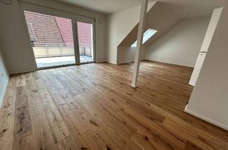 Wohnung kaufen in Pfarrgasse, 75392 Deckenpfronn, Moderne DG-Wohnung mit 4 Zimmern, Gäste-WC & Abstellraum – Helles Wohnen auf höchstem Niveau