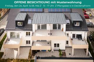 Wohnung kaufen in Pfarrgasse, 75392 Deckenpfronn, TOP KAPITALANLAGE - NEUBAU - HOHE VERMIETBARKEIT