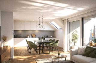 Wohnung kaufen in Uhlandstraße 10, 71116 Gärtringen, Stilvolle Dachgeschosswohnung mit Dachboden-Stellfläche – Vielseitig nutzbar & modern gestalteten