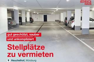 Garagen mieten in Berner Straße 23, 97084 Heuchelhof, Tiefgaragenstellplatz -geschützt, sicher, bequem-