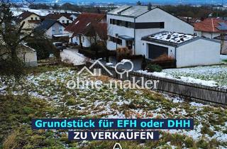Grundstück zu kaufen in 85120 Hepberg, PROVISIONSFREI - Unbebautes Grundstück ohne Bauzwang mit Panoramablick für EFH oder DHH