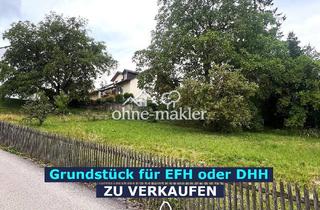 Grundstück zu kaufen in 85120 Hepberg, PROVISIONSFREI - Unbebautes Grundstück ohne Bauzwang mit Panoramablick für EFH oder DHH