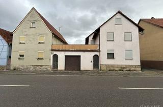 Einfamilienhaus kaufen in 97711 Maßbach, Zwei Häuser - Einmalige Gelegenheit für Handwerker!