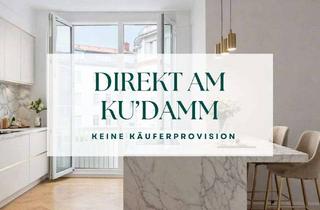 Wohnung kaufen in Rankestraße 14, 10789 Charlottenburg, Altbauklassiker nahe Ku’damm: 3 Zimmer mit Stuck, Parkett und Balkonpotenzial. Keine Käuferprovision