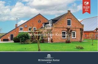 Haus kaufen in 26736 Krummhörn, Seltene Gelegenheit! Vollständig renovierter Gulfhof mit neu erstelltem Vorderhaus, aufgeteilt in zw