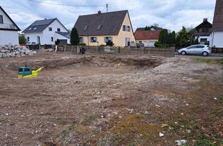 Grundstück zu kaufen in 86462 Langweid, Top-Bauplatz für große Doppelhaushälfte nahe Augsburg. Provisionsfrei
