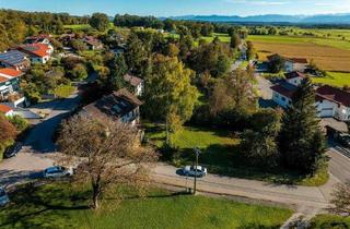 Grundstück zu kaufen in 82396 Pähl, ** Sonnige Hanglage ** Großzügiges Baugrundstück mit Altbestand und Bergblick