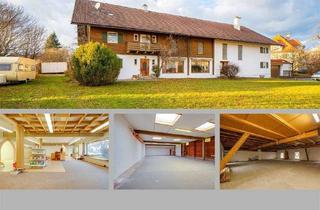 Gewerbeimmobilie kaufen in 86920 Denklingen, **Ehemaliges Wohn-Geschäftshaus mit großer Halle und viel Potenzial**