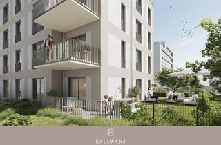 Wohnung kaufen in 61440 Oberursel, Ihre Traumwohnung mit privater Südwest-Terrasse, Garten und Blick zum Quartiersplatz