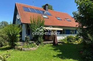 Einfamilienhaus kaufen in 86511 Schmiechen, Attraktives Einfamilienhaus im Grünen mit Blick in die Natur und vielen Besonderheiten, ohne Makler
