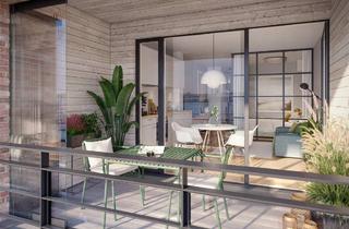 Loft kaufen in Auf Dem Baggersand 13-15, 23570 Lübeck, Erstbezug: Neubau-Loft mit Sonnen-Loggia am Fischereihafen in Travemünde